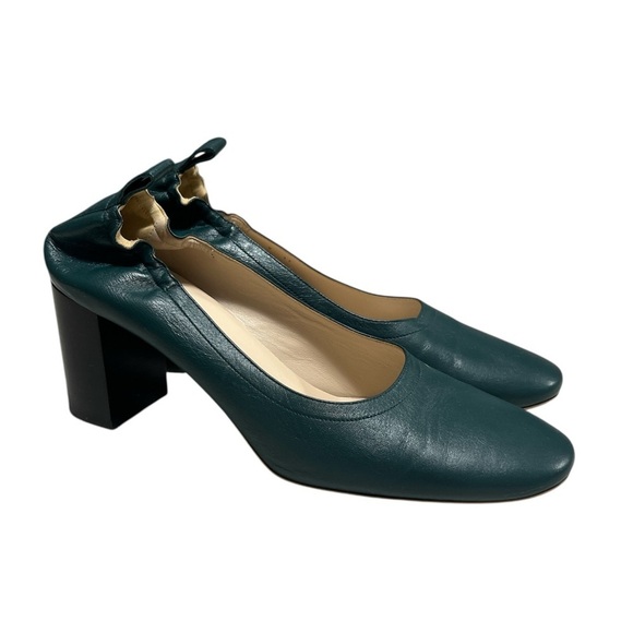 EVERLANE The Day High Heel Ivy Stacked Italian Leather Heels - Picture 2 of 12